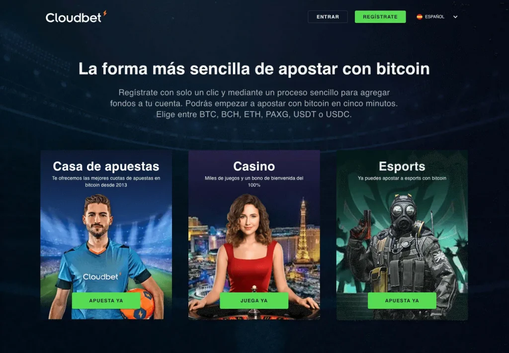 Cloudbet apostar